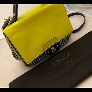 🔥🔥Gorgeous Yellow/Houndstooth Kate Spade Handbag